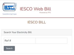 IESCO Bill Check Online 2022 Download and Print Duplicate