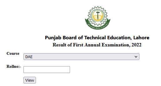Technical Board Peshawar DIT Result 2022 Check @www.pbte.edu.pk
